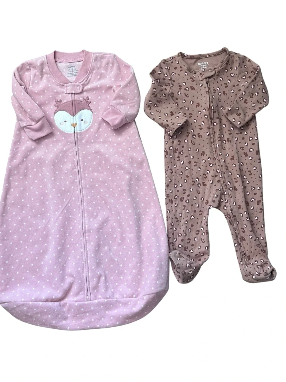 Baby Girl Pink & Floral Sleepwear and Dress Bundle Size 6-8 Months/ 13 items